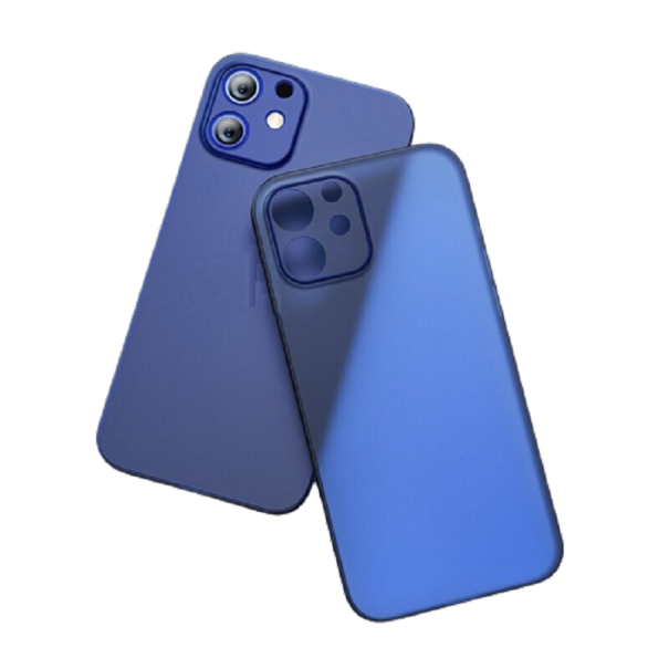 Matte Schutzhülle für iPhone 11 blau