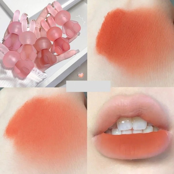 Matte vloeibare lippenstift Langhoudende lippenstift Lippenstift met konijnenmotief 3
