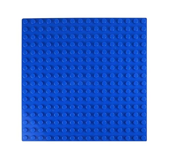 Matte zum Bausatz 25 x 25 cm blau