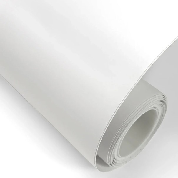 Mattweiße Autofolie 50x200cm Selbstklebende Vinyl-Schutzfolie für Karosserie und Motorräder 1