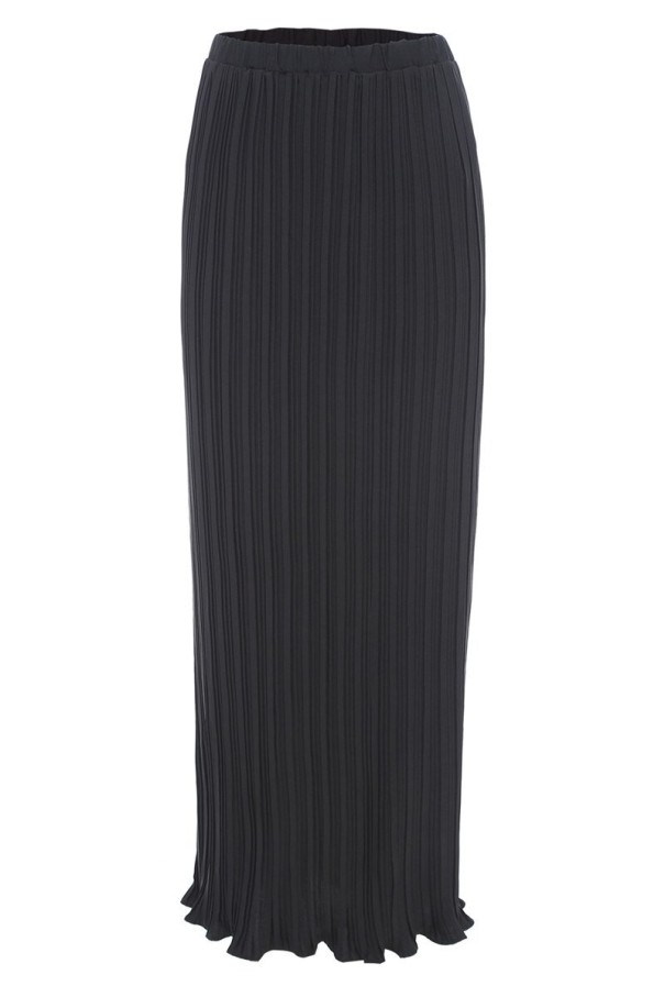 Maxirock für Damen schwarz S