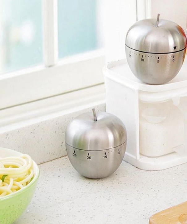 Mechanical Apple-Shaped Timer 1
