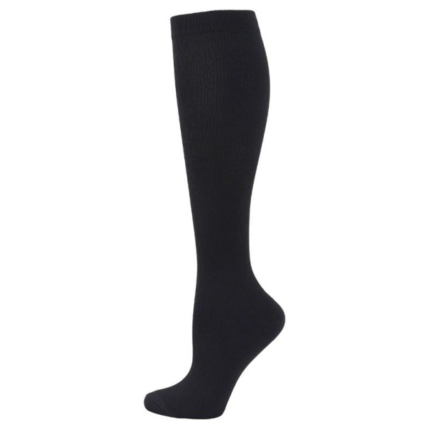 Medias de compresión contra varices Medias de compresión hasta la rodilla para hacer deporte Adecuadas para viajar negro 40-45 Medias de compresión contra varices Medias de compresión hasta la rodilla para hacer deporte Adecuadas para viajar negro 40-45
