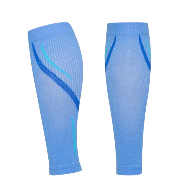 Medias de compresión contra varices Medias de compresión para pantorrillas Medias de compresión hasta la rodilla sin puntera Adecuadas para hacer deporte azul S/M