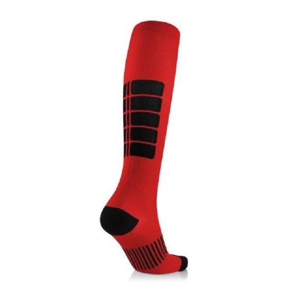 Medias de compresión hasta la rodilla T825 rojo L/XL