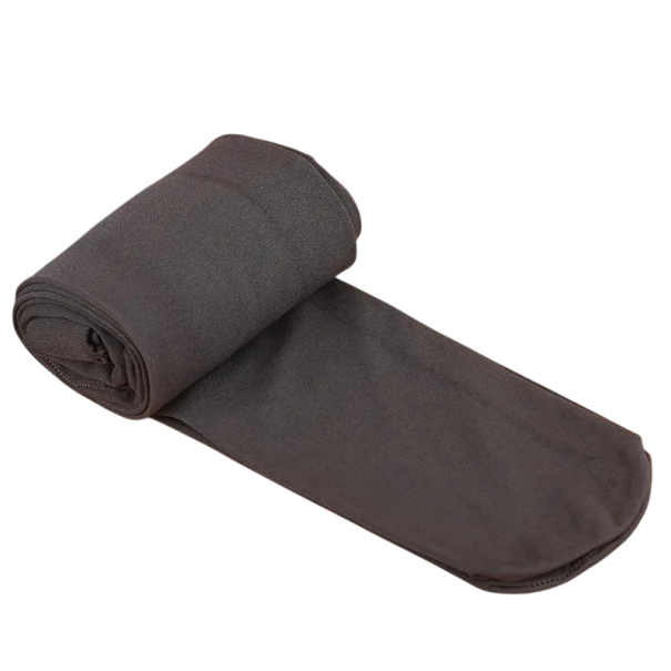 Medias elásticas cálidas para mujer, 120D, de cintura alta, térmicas, opacas, de invierno, cómodas y elásticas. gris