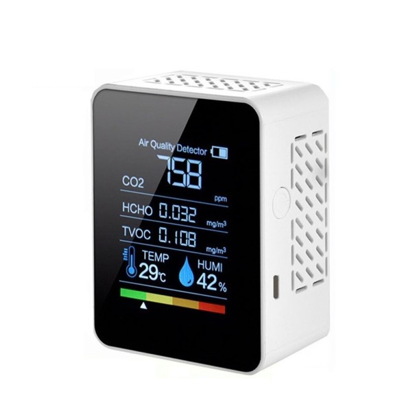 Medidor de calidad del aire P3879 blanco