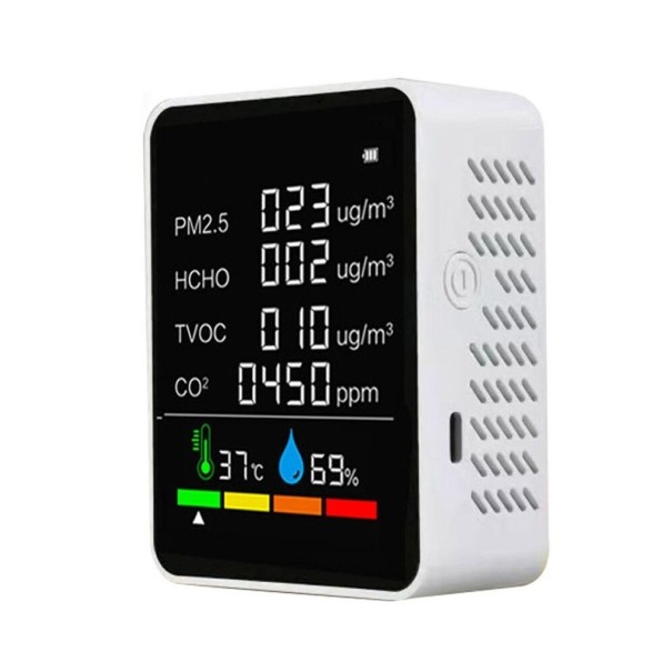 Medidor de calidad del aire P3880 blanco