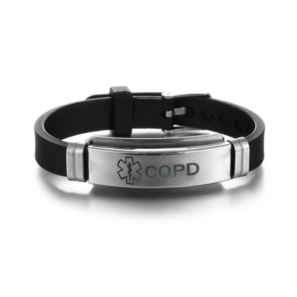 Medische alarm siliconen armband 5