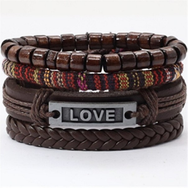 Meerlaagse armband 4 stuks 13