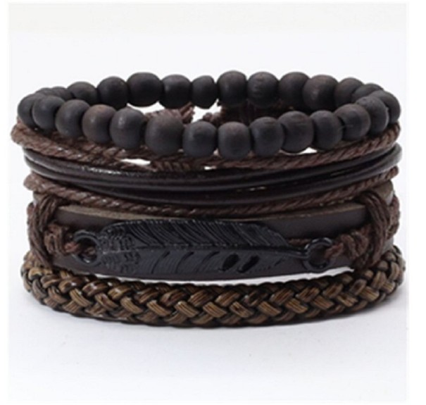Meerlaagse armband 4 stuks