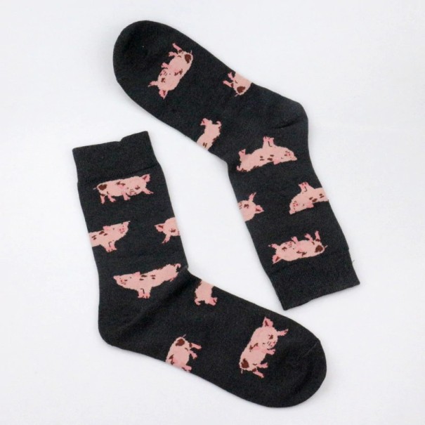 Meias com estampado de animais 2