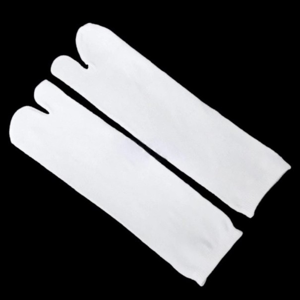 Meias de dedo para senhora - 3 pares branco