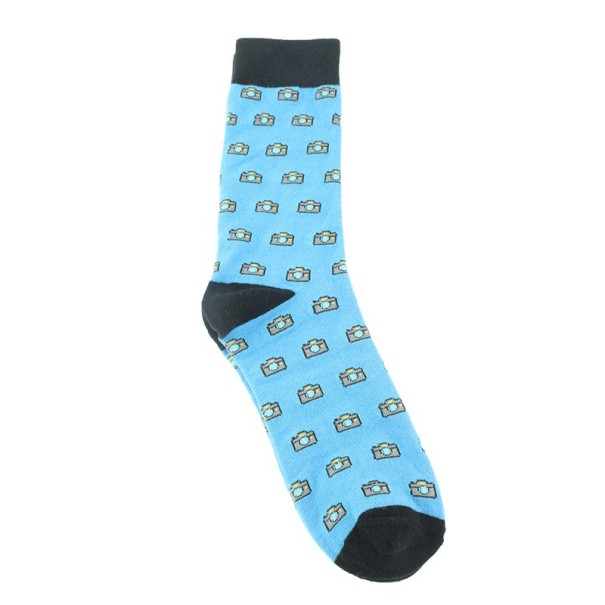 Meias de homem com estampado 7