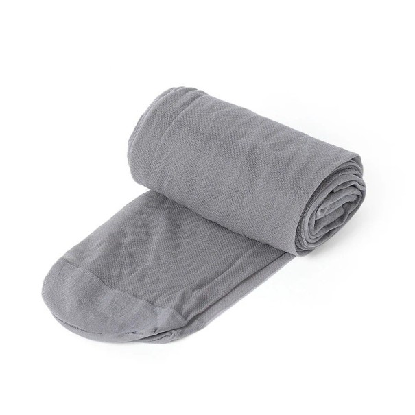 Meias finas sexy para senhora 113x22 cm Meias longas transparentes e respiráveis Meias elásticas para pernas mais esguias Acessório elegante cinzento