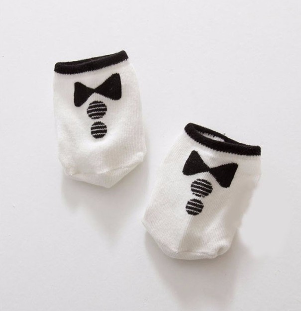 Meias infantis com borboleta 6-9 meses A