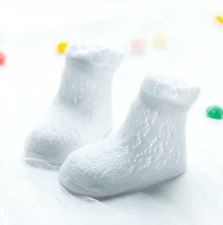 Meias para crianças A3 branco 2-4 anos