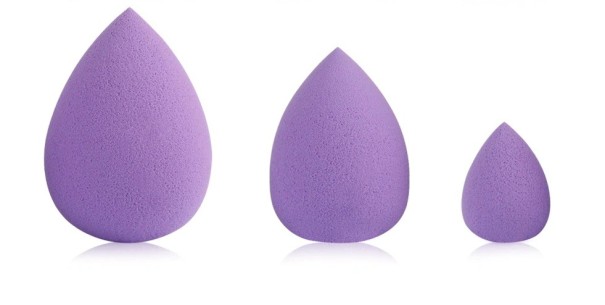 Meikkisienisarja - 3 kpl violetti