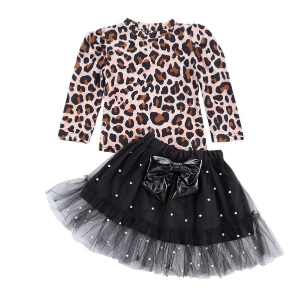 Meisjes coltrui en rok L1366 3