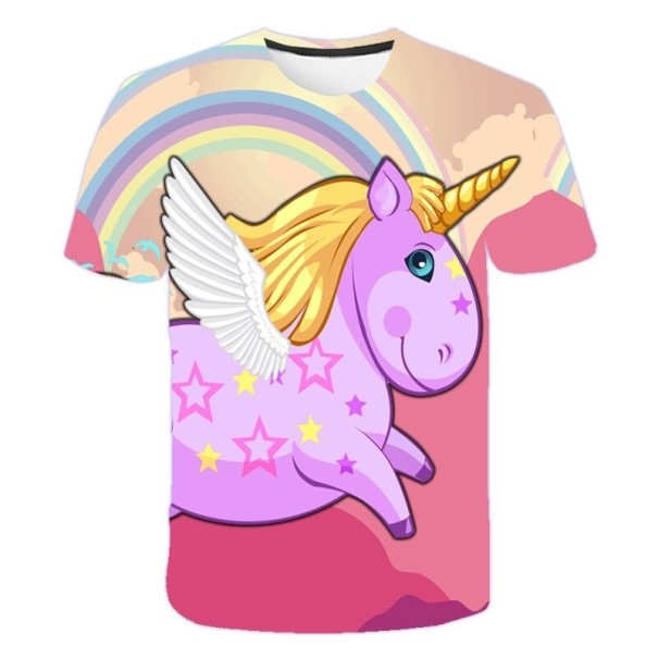 Meisjes eenhoorn t-shirt B1521 10 C