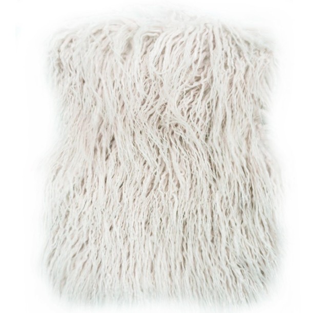Meisjes harig vest J2489