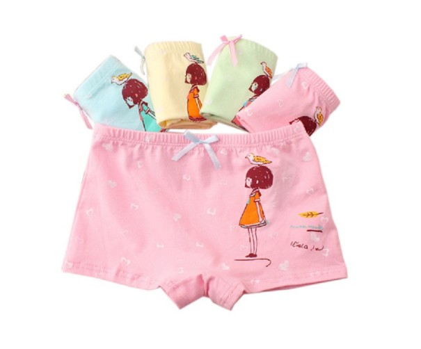 Meisjes slips met print - 6 stuks 3-5 jaar 3