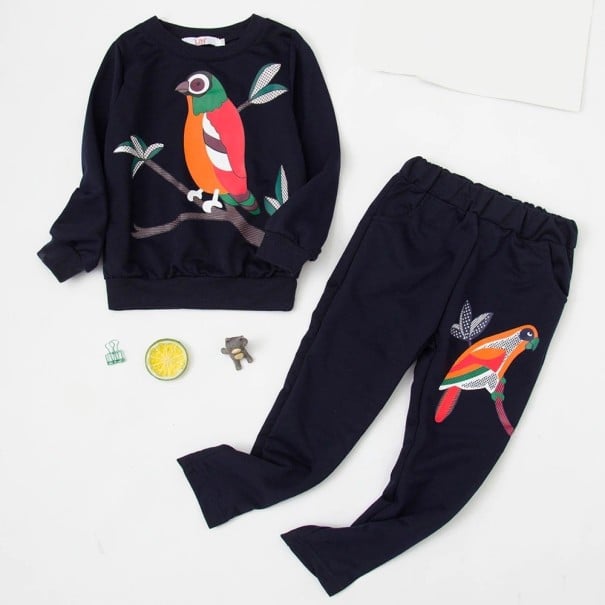 Meisjes sweatshirt en broek L1099 4 A