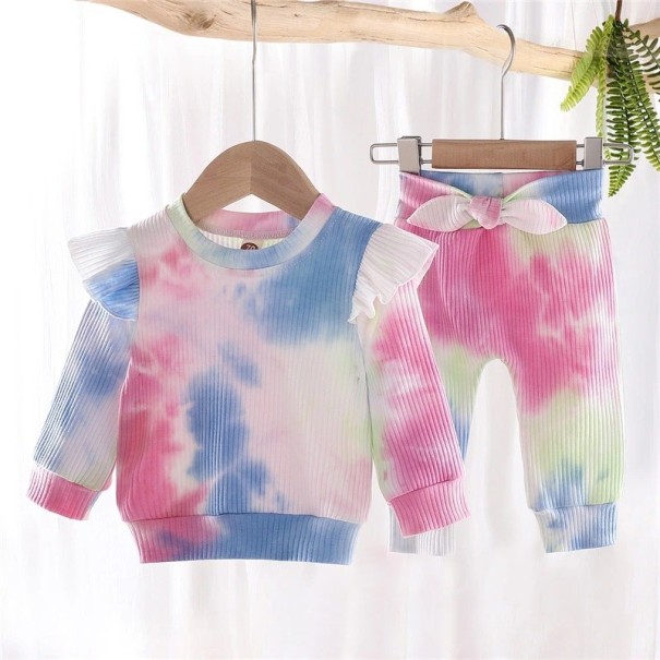Meisjes sweatshirt en broek L1387