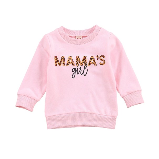 Meisjes sweatshirt L552 roze 3