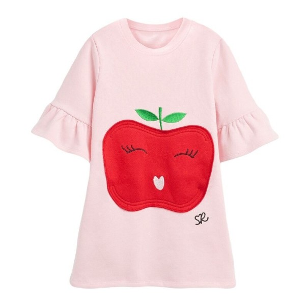 Meisjes sweatshirt L562 roze 3