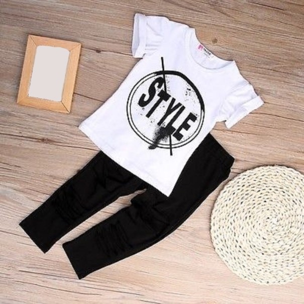 Meisjes T-shirt en broek L1178 2
