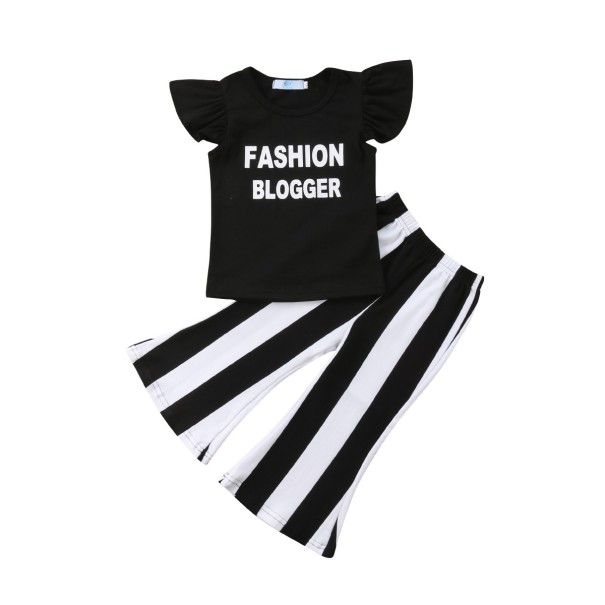 Meisjes T-shirt en broek L1271 6