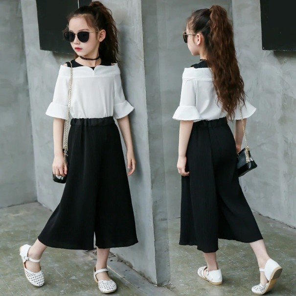 Meisjes T-shirt en broek L1314