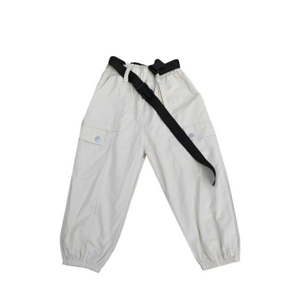 Meisjes T-shirt en broek L1498 beige 6