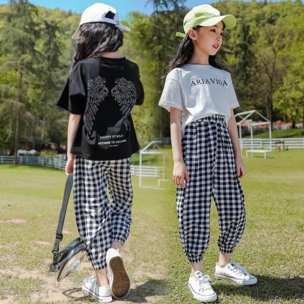 Meisjes T-shirt en broek L1546