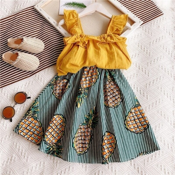 Meisjes T-shirt en rok N418