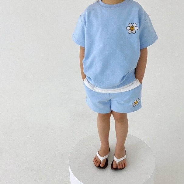 Meisjes T-shirt en short L1418