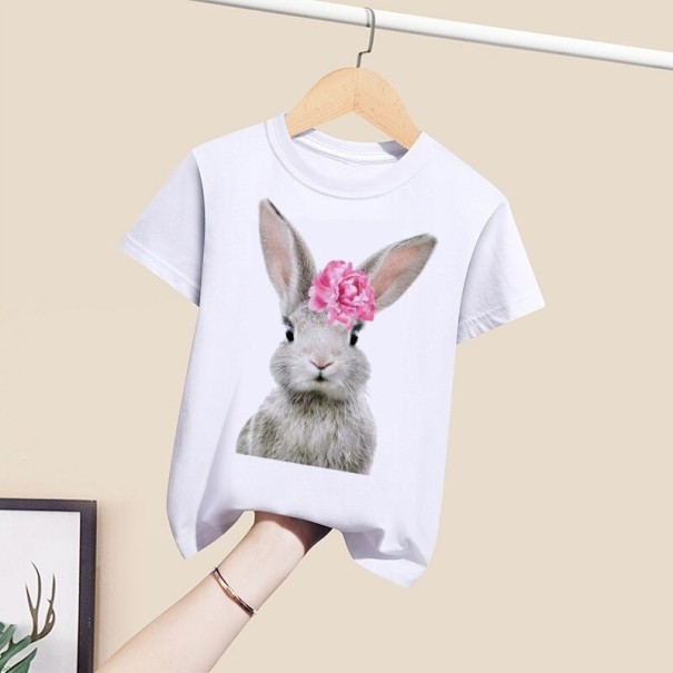 Meisjes T-shirt met dier B1612 4 D