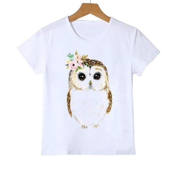 Meisjes T-shirt met dier J461 5 I