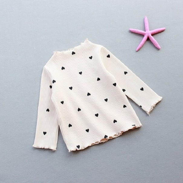 Meisjes T-shirt met lange mouwen T2502 4 G
