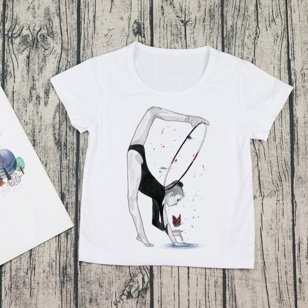 Meisjes T-shirt T2508 8 G