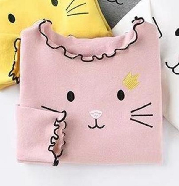 Meisjes T-shirt T2546 roze 5