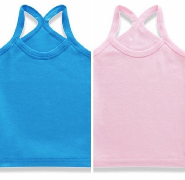 Meisjes tanktop 2 stuks 12 L