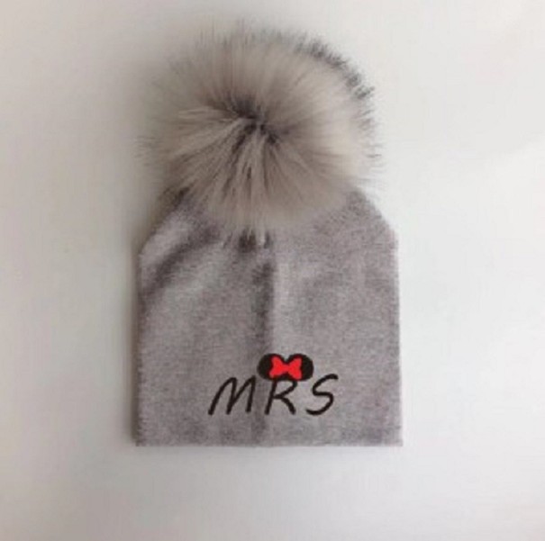 Meisjes wintermuts MRS grijs 1-3 jaar