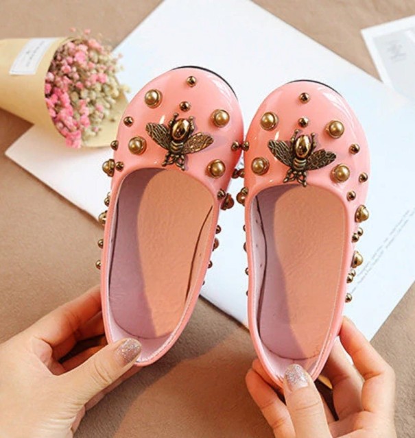 Meisjesballerina&#39;s A1519 roze 29,5