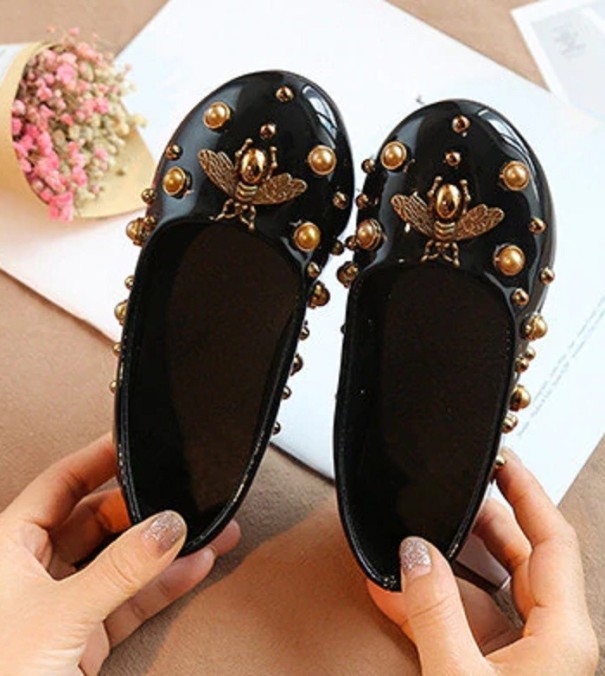 Meisjesballerina&#39;s A1519 zwart 33
