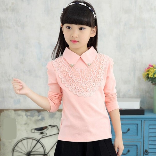 Meisjesblouse L1747 3 C