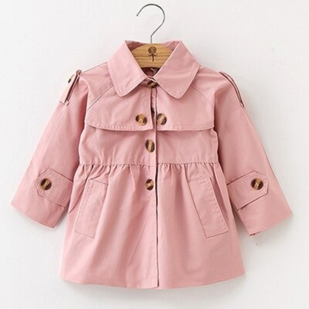 Meisjesjas L1879 roze 2