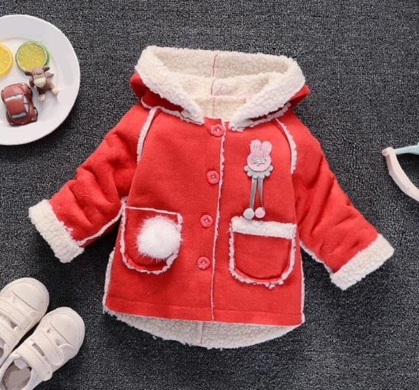 Meisjesjas L2014 rood 3