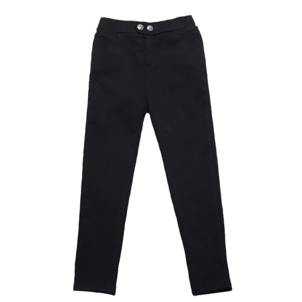 Meisjesjeans L2157 donkergrijs 5